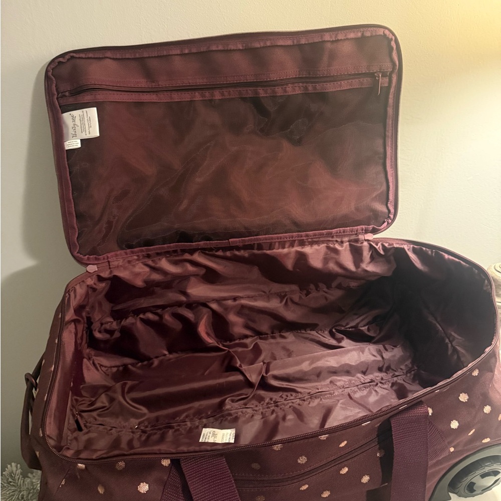 Thirty-One Rolling Duffle in Twinkling Plum - Picture 4 of 4